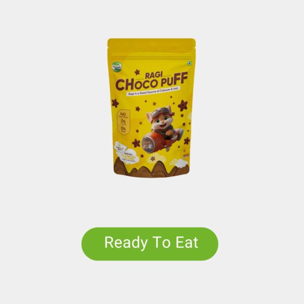 Veg4U Ragi Choco Puff - Pack of 1