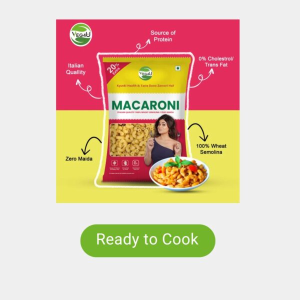 Veg4u Macaroni 160gm