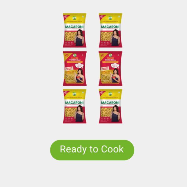 4 Macaroni + 2 Roasted Vermicelli