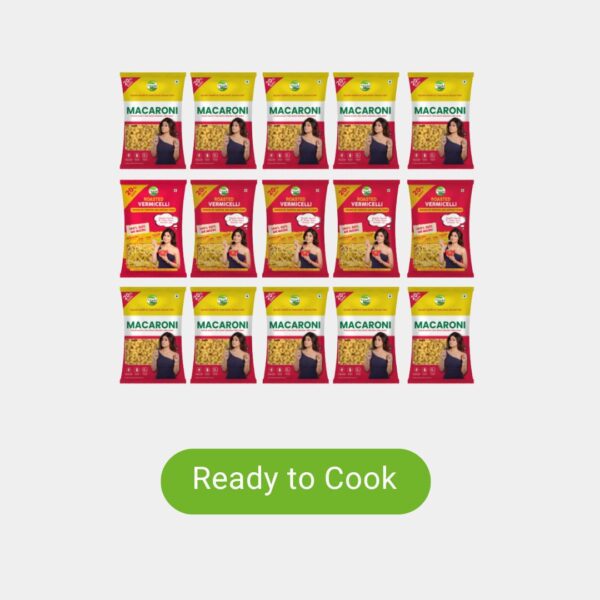 10 Macroni + 5 Roasted Vermicelli