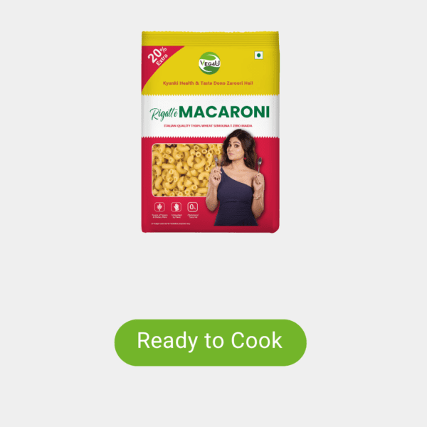 Veg4u Premium Rigatte Macaroni